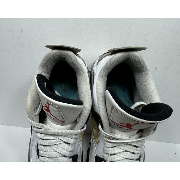Nike Jordan‎ 4 White Cement Men\'s Size 9.5 2012 308497-103 Shoes Sneakers main image 5